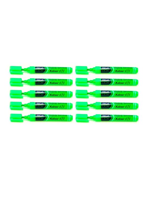 Picador Fosforlu Kalem 10 Adet Yeşil