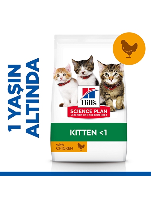 Hills Kitten Tavuklu Yavru Kedi Maması 7 Kg