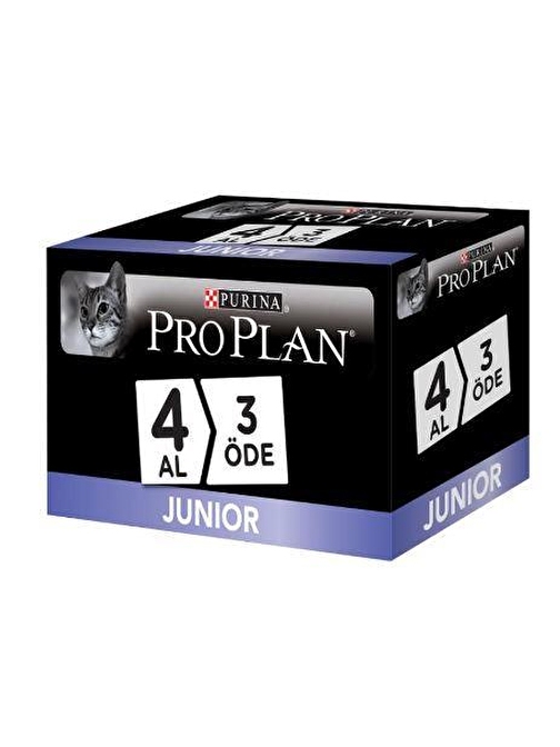 Pro Plan Junior 4 Al 3 Öde 85GR Konserve Yavru Kedi Yaş Mama