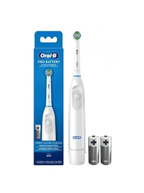 Oral-B Pro Battery Precision Clean Beyaz Pilli Diş Fırçası DB55101