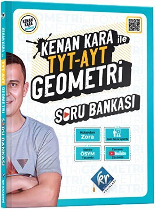 KR Akademi Yayınları TYT AYT Geometri Soru Bankası Kenan Kara Kr Akademi