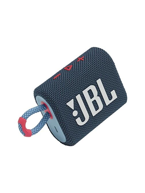 JBL Go 3 Mini Taşınabilir 5.1 Bluetooth Hoparlör Mavi-Pembe