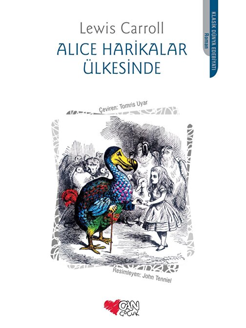 Can Çocuk Yayınları Alice Harikalar Ülkesinde