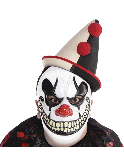 Freak Show Joker Maske 26 x 16 cm 3877