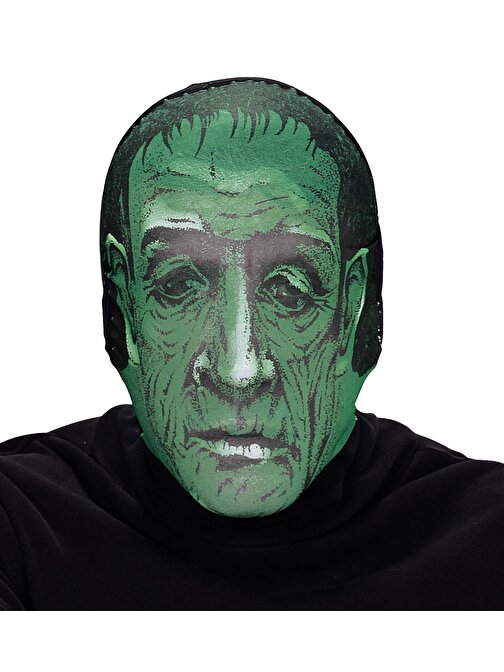 KafAya Tam Geçmeli Bez Frankenstein Maskesi - Streç Korku Maskesi - 3D Baskılı Maske Model 5 3877