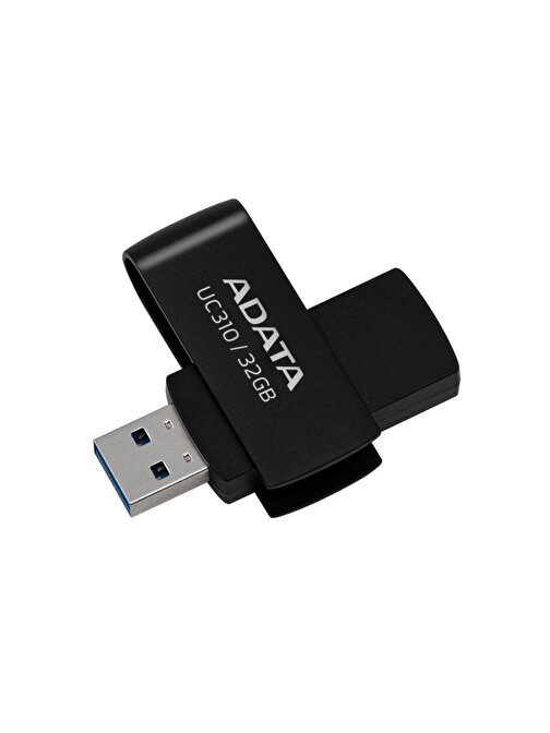 Adata UC310-32GB 32GB USB3.2 Gen1 Black Flash Bellek