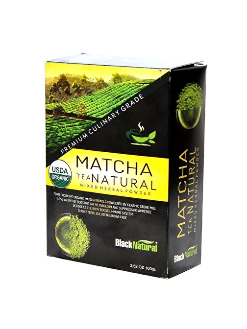 Black Natural Black Natural Tea Premium Natural Çayı 100 gr