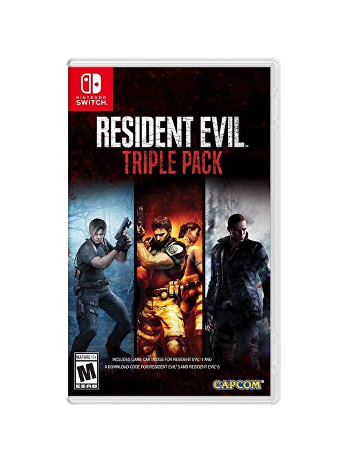 Capcom Resident Evil Triple Pack Türkçe Dil Desteği Switch Oyunları 2016