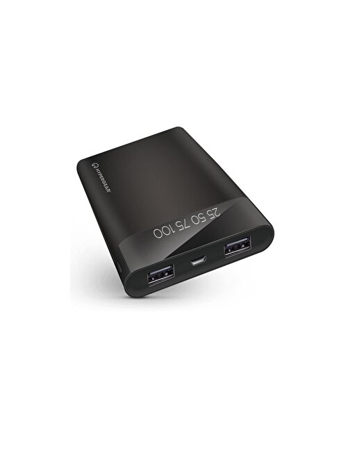 Global WNE0099 12000 mAh USB Type-C Kablolu Powerbank Siyah