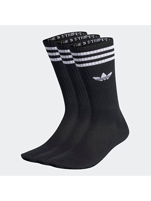 Adidas Hıgh Crew Çorap Siyah 3'lü