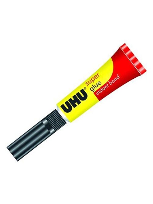 Uhu Japon Yapıştırıcı Süper Glue Jumbo 3 Gr 12 Li Kartela Uhu42400