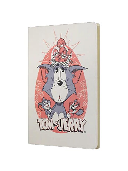 Mabbels Sert Kapak Butik Defter Tom And Jerry Krem 80 Yp 15X21 Dft-388111