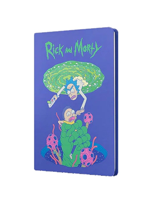 Mabbels Sert Kapak Butik Defter Rick And Morty Mor 80 Yp 15X21 Dft-388081