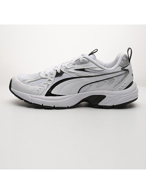 392322-01 Puma Milenio Tech  White- Black- Erkek Spor Ayakkabı Beyaz 46