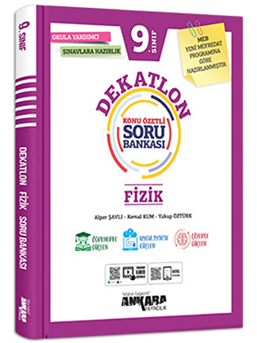 Ankara Yayıncılık 9. Sınıf Fizik Dekatlon Soru Bankası