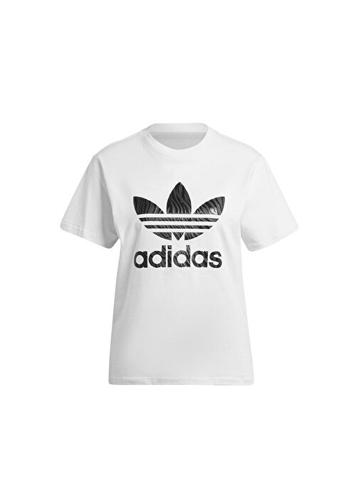 Adidas Kadın T-Shirt Ij7781 Beyaz Xs
