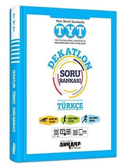 Ankara Yayıncılık TYT Türkçe Dekatlon Soru Bankası Ankara Yayıncılık