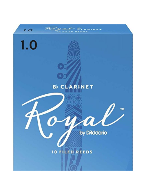 D'Addario Woodwinds  RCB1010 No:1 Royal Bb Klarnet Kamışı