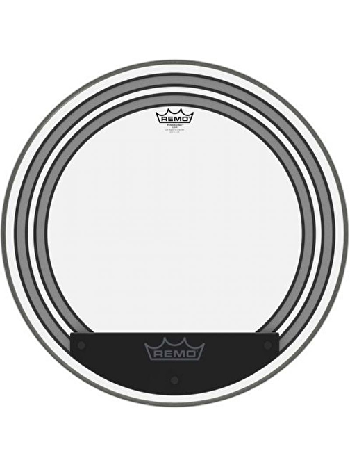 Remo Pw-1322-00- Powersonic Şeffaf 22\" Bas Davul Derisi Davul Şeffaf