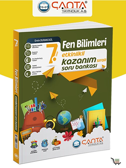 Çanta 7.Sınıf Etkinlikli Fen Bilimleri Soru Bankası 2023