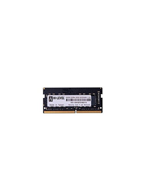 Hilevel HLV-SOPC25600D4/16G HI-LEVEL 16 GB CL16 DDR4 2x16 3200MHz Ram