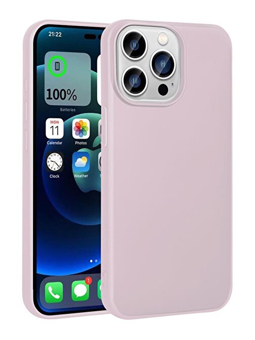 Musal iPhone 15 Pro Kılıf Kamera Çıkıntılı Soft Silikon