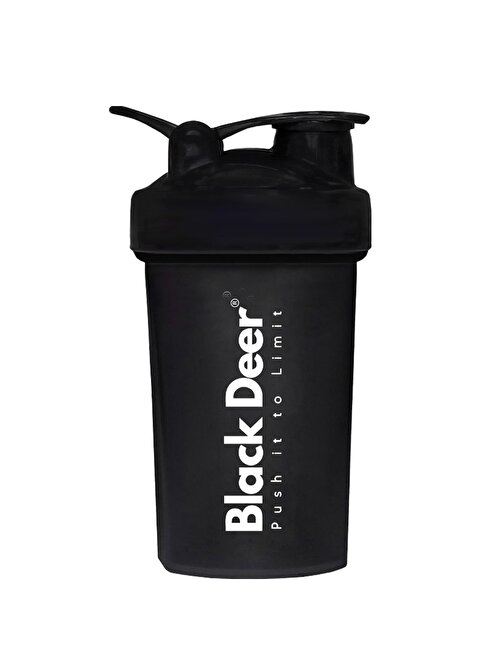 Shaker Karıştırıcı Sporcu Protein Shaker 550 ml Siyah