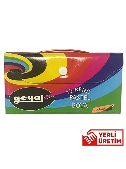 Goyal Ptl-212 Çantalı Yağlı Pastel Boya 12'li