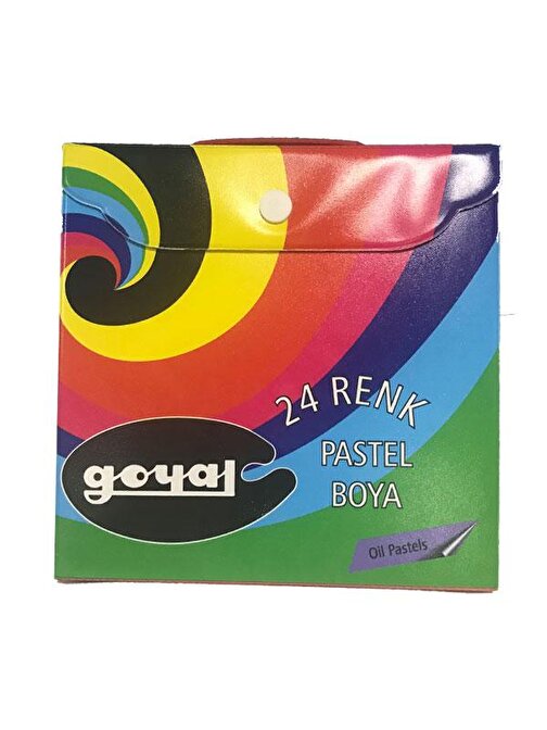 Goyal Ptl-224 Çantalı Yağlı Pastel Boya 24'lü