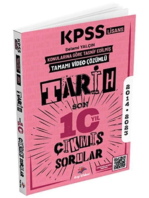 Kpss Gk Tarih Konularına Göre Tasnif Edilmiş Çıkmış Sorular Dizgi Kitap