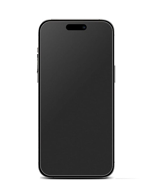 Iphone 15 Pro ile Uyumlu MAT Esnek Nano Cam Ekran Koruyucu