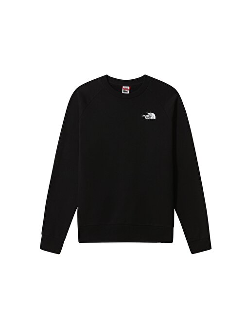 The North Face M Raglan Redbox Crew Erkek Outdoor Sweatshirts NF0A4SZ9JK31 Siyah M