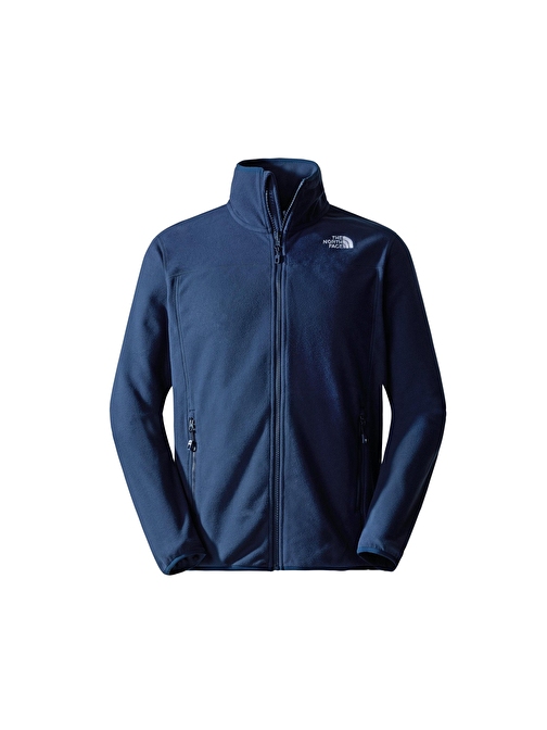 The North Face M 100 Glacier Full Zip Erkek Outdoor Polar Ceket NF0A855X8K21 Lacivert