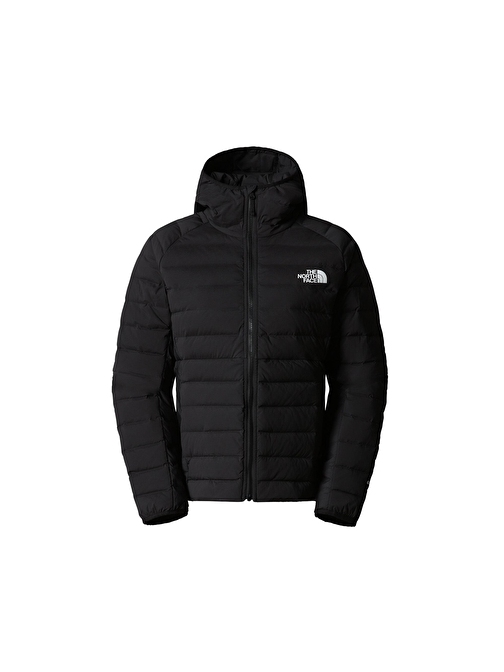 The North Face W Belleview Stretch Down Hoodie Kadın Outdoor Montu (600 Dolgu Kaz Tüyü) Nf0A7Uk5Jk31 Siyah XL