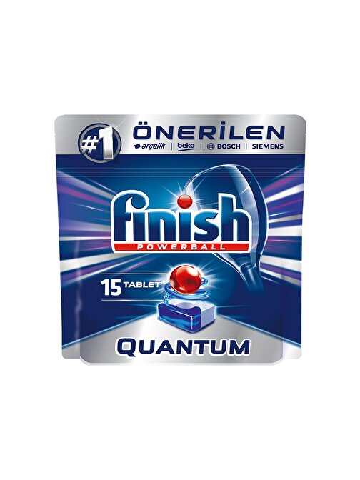 Finish Quantum Bulaşık Makinası Tablet 15'li x 5 Adet