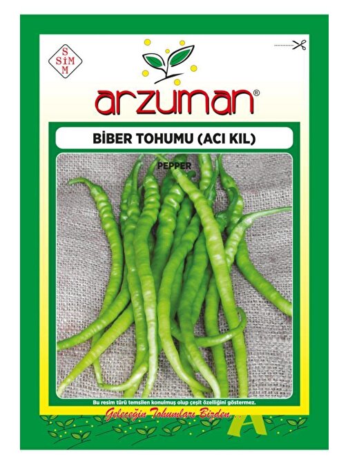 Arzuman Acı Kıl Biber Tohumu 10 gr