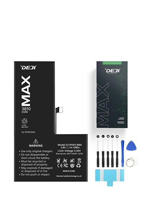Deji İphone Xs Max Batarya 3810 Mah Mucize Batarya Deji