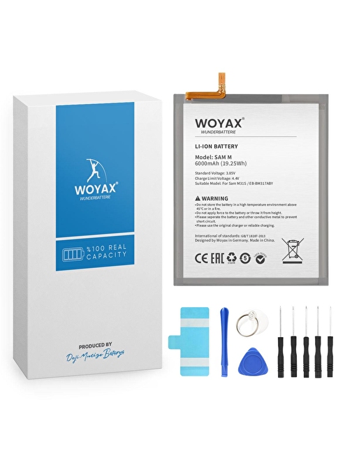 Woyax By Deji Samsung Galaxy M31S Batarya