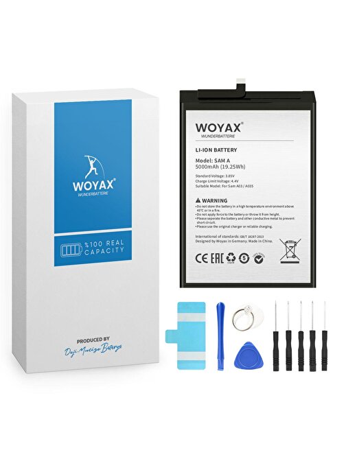 Woyax By Deji Samsung Galaxy A03 Batarya