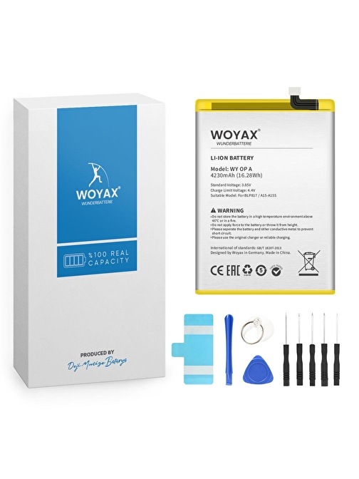 Woyax By Deji Oppo A15 / Oppo A15S Batarya