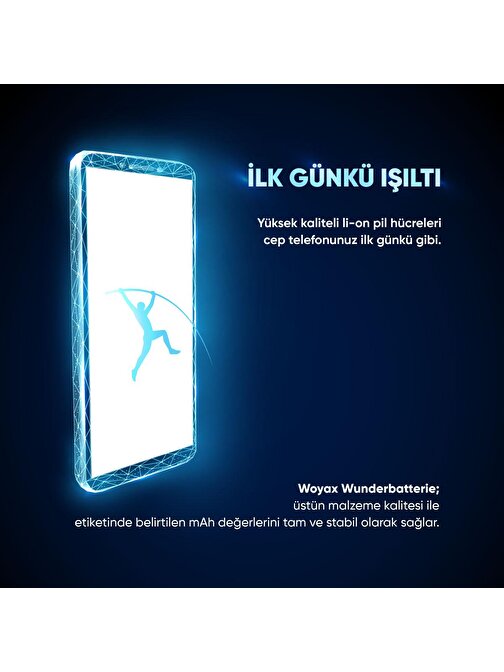 Woyax Lg Q6 Uyumlu Premium Batarya