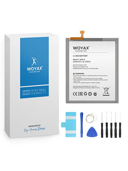 Woyax By Deji Samsung Galaxy M12 / A21S / A12 / A13 Batarya