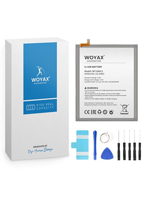 Woyax By Deji Samsung Galaxy S20 Ultra Batarya