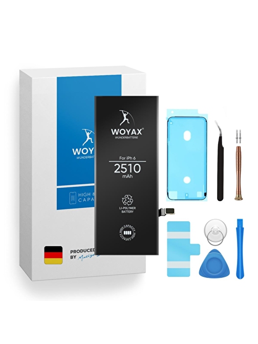 Woyax İphone 6 Uyumlu Premium Batarya 2510Mah