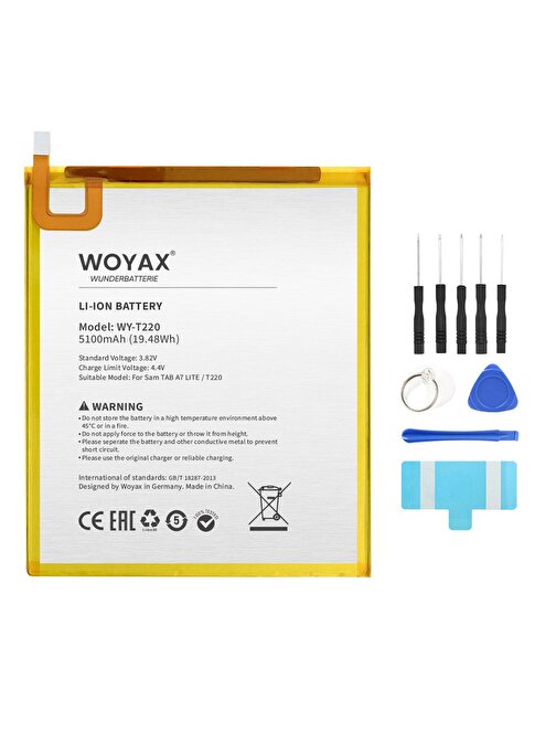 Woyax By Deji Samsung Galaxy Tab A7 Lite Tablet Batarya