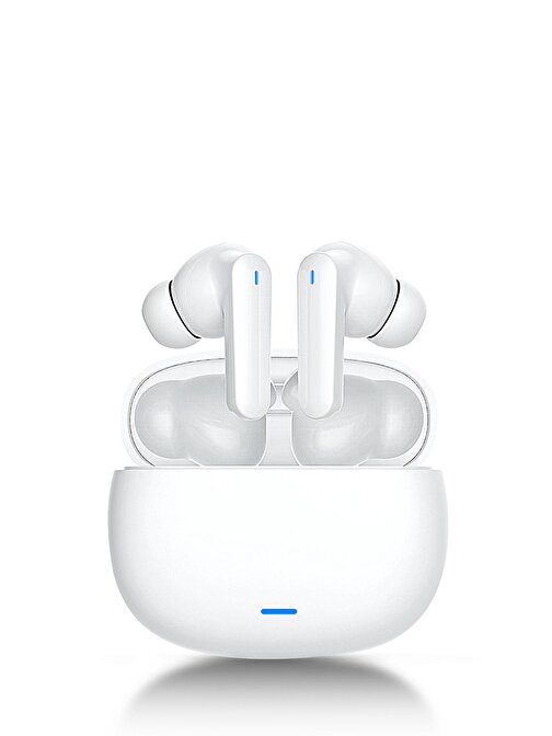 Woyax Deji Classy Kablosuz Silikonlu Kulak İçi Bluetooth Kulaklık Beyaz