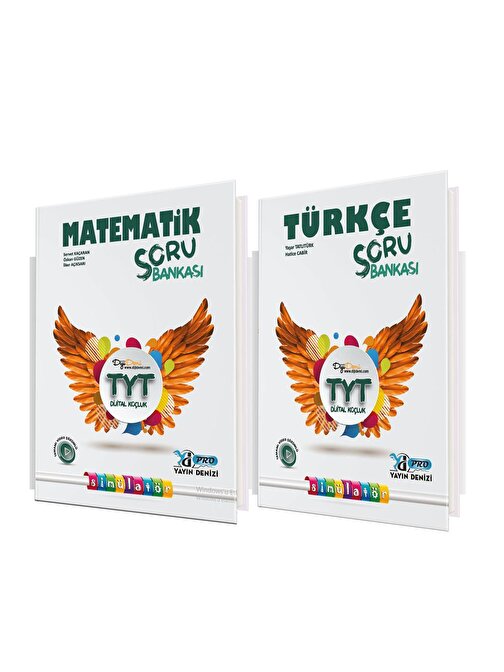 Akm Kitap Yayın Denizi TYT Türkçe ve Matematik Soru Bankası Seti 2 Kitap