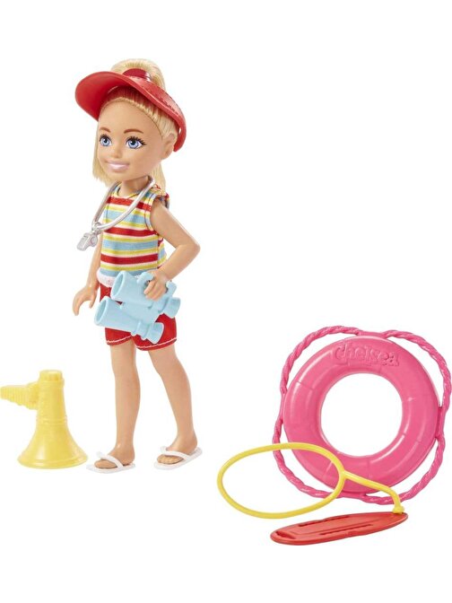 Barbie Chelsea Meslekleri Öğreniyor Bebek Serisi Cankurtaran Gtn86 Hkd94, Cankurtaran Barbie Bebek