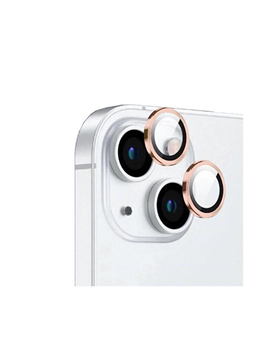 Musal Apple iPhone 14 Plus Safir Kamera Lens Sarı