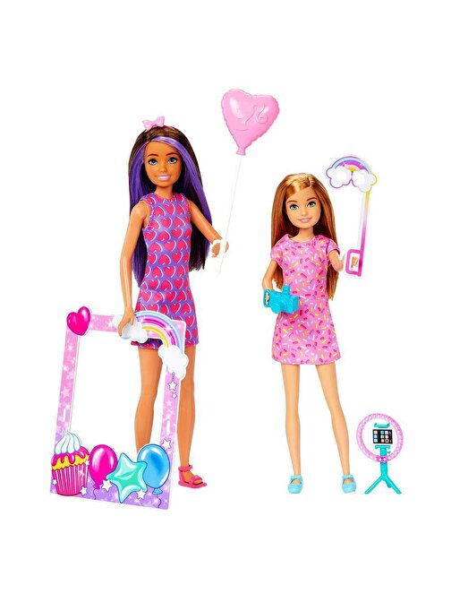 Barbie HKB12 Skipper ve Stacie Doğum Günü Eğlencesi